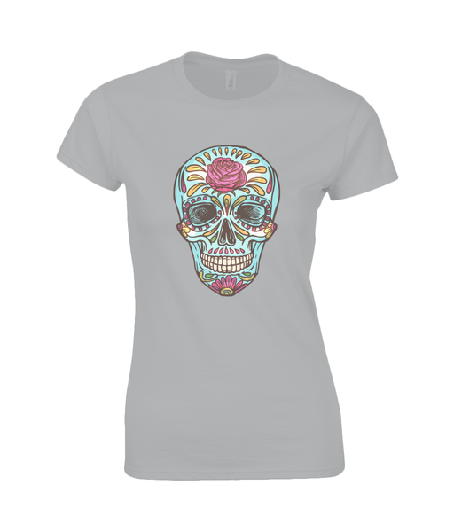 Dames T-shirt skull