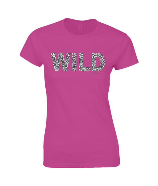 DAMES Shirt WILD met tijger print