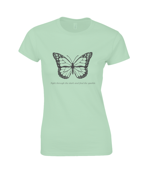 Dames T-Shirt Butterfly