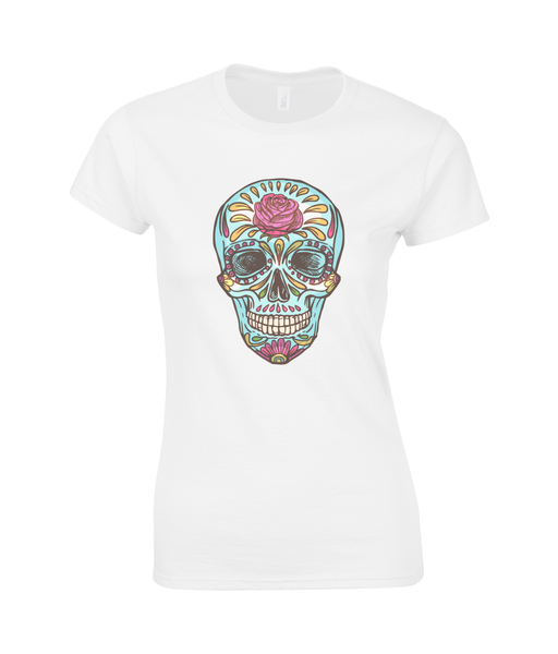 Dames T-shirt skull