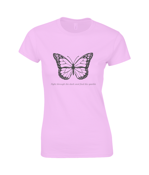 Dames T-Shirt Butterfly