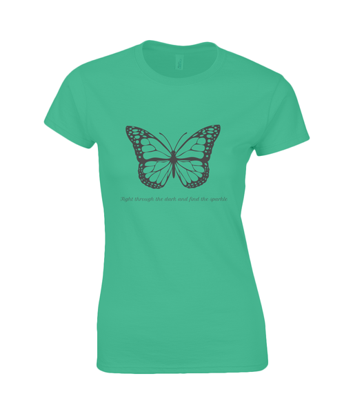 Dames T-Shirt Butterfly