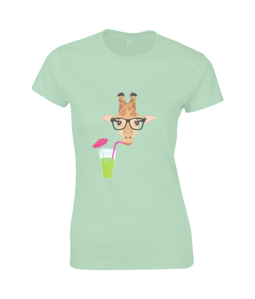 Dames Shirt Giraffe