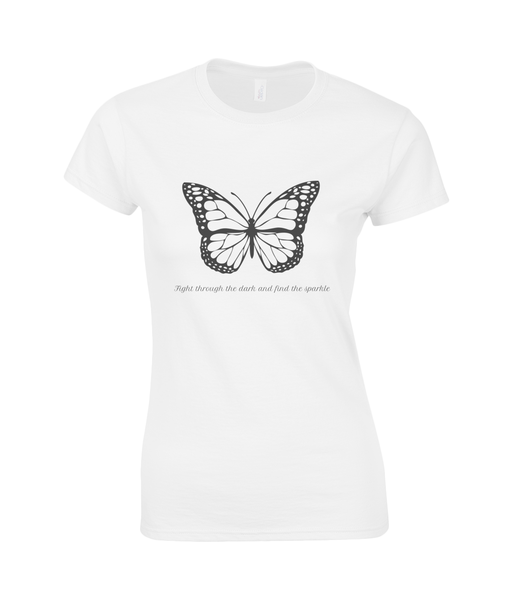 Dames T-Shirt Butterfly