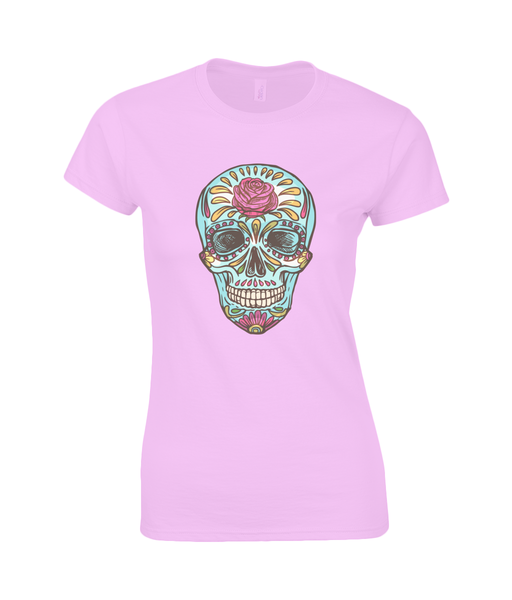 Dames T-shirt skull