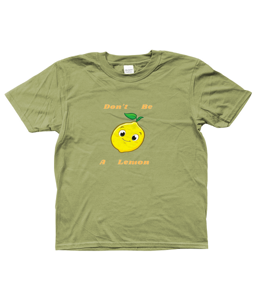 T-Shirt kinderen Don't be a Lemon