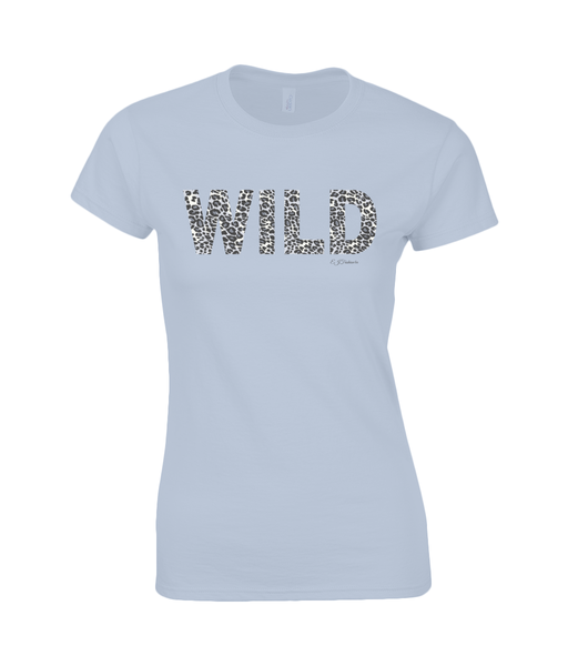 DAMES Shirt WILD met tijger print