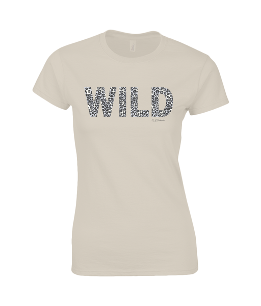 DAMES Shirt WILD met tijger print