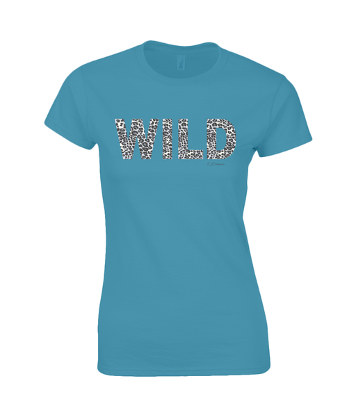 DAMES Shirt WILD met tijger print