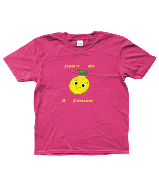 T-Shirt kinderen Don't be a Lemon