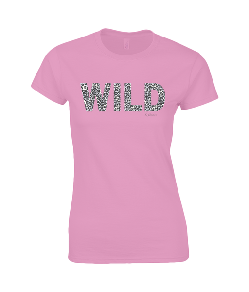 DAMES Shirt WILD met tijger print