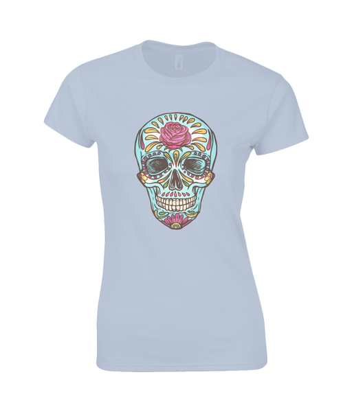 Dames T-shirt skull