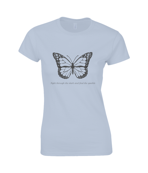 Dames T-Shirt Butterfly