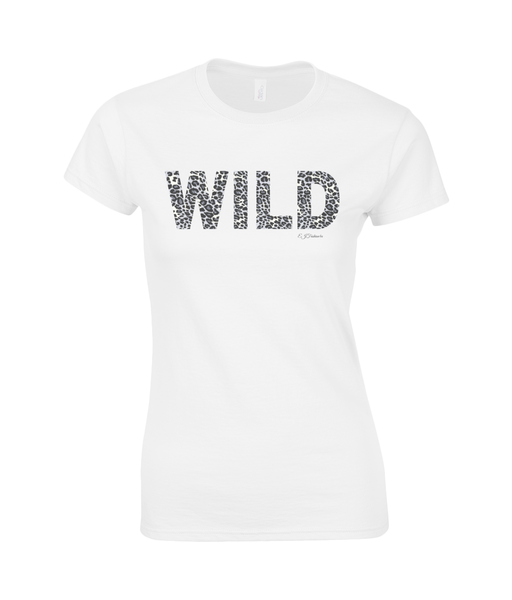 DAMES Shirt WILD met tijger print